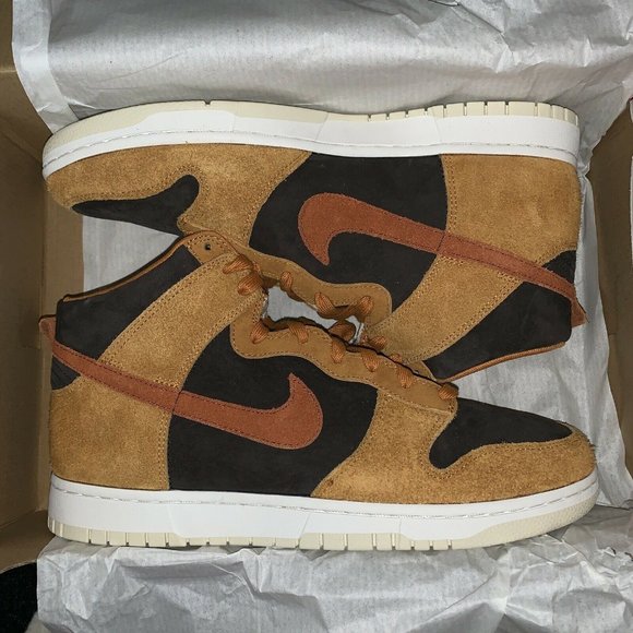 Nike Dunk High PRM Dark Russet Premium Curry main image 6
